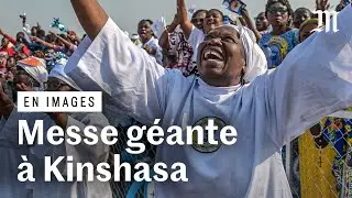 Un million de fidèles pour la messe géante du pape François à Kinshasa
