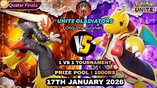 Unite Gladiators 1vs1  || Finals  ||  Pokemon Unite || Pokestrive
