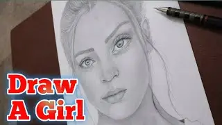 How To Draw A Beautiful girl 😍 | Girl Sketch