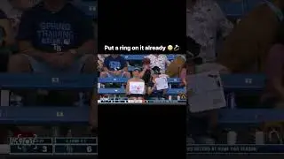 Woman in the back getting emotional?? #15sof #baseball #rays #mlb