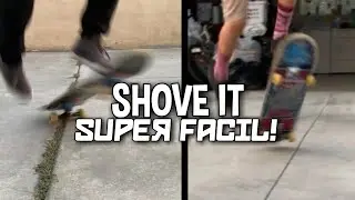 Como hacer un Shove It en patineta SUPER FACIL |  Skate ER