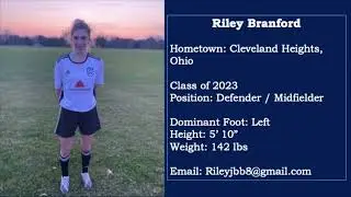 Riley Branford Class of 2023: Ohio State Cup and MWR highlights