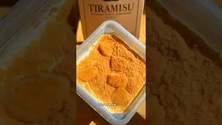 I tried Tofu Tiramisu from my local Korean market 🤯 #tofu #tiramisu #foodie