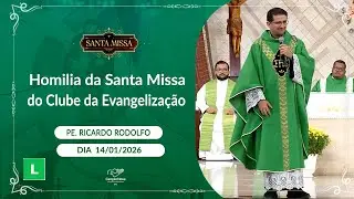 Homilia da Sabta Nissa do Clube da Evangelização - Padre Ricardo Rodolfo (14/01/2026)