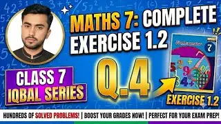 7th exercise 1.2 Q.No 4 complete,7th class unit 1 Sets,iqbal sun series SLLYABUSE