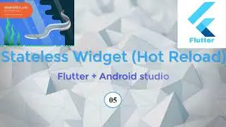 Flutter Android Studio Beginners #5 - Stateless Widgets