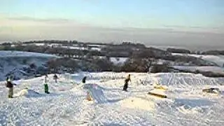 Snowboard chester hales superbowl