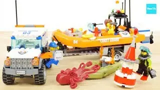 レゴ シティ 海上レスキューと4WDキャリアー 60165 ／ LEGO City Coast Guard 4 x 4 Response Unit 60165