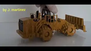 ESCALA 1/50 COMPACTADOR  CATERPILLAR 836H NORSCOT 