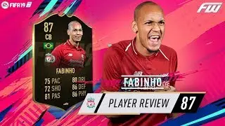 FIFA 19 SIF FABINHO Player Review (87) THE BEST PREM CB?