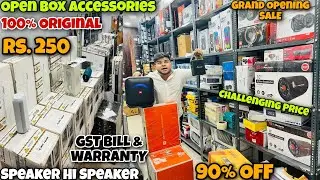 Biggest Open Box Accessories SALE | Rs. 250 | Speakers | New Store | 100% Original | Capital Darshan