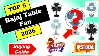 Best Bajaj Table Fan in India 2026 ⚡ Price List ⚡ Best Bajaj Table Fan ⚡