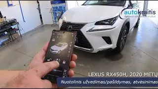 Lexus RX450H, 2020 metų. Nuotolinis užvedimas, pa&scaron;ildymas, atvėsinimas | Autokraitis.lt