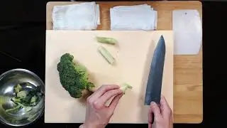 30 Days of Knife Skills - 10 Broccoli