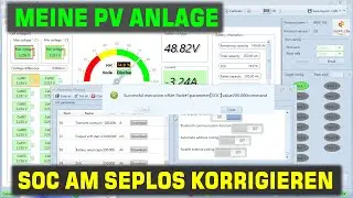 𝗣𝗵𝗼𝘁𝗼𝘃𝗼𝗹𝘁𝗮𝗶𝗸 𝗔𝗻𝗹𝗮𝗴𝗲: SEPLOS BMS SOC korrigieren