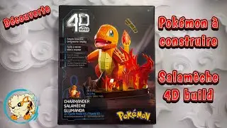 Découverte - Loisir créatif Pokémon - Salamèche à construire (4D Build)