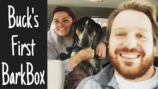 BarkBox Super Chewer Unboxing and Review | Buck's First BarkBox | December 2020