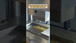 Hydraulic Press for Coins & Gold Bars &ndash; Fast & Precise
