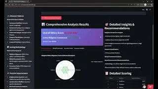 ETHOSCORE AI: Religious Ethics Scoring Engine Demo
