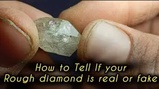 How to Identify a Real Rough Diamond at Home | Easy Tests for Beginners