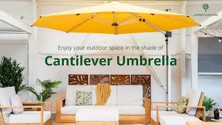 High-End Cantilever Umbrella | Living Culture