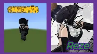 Reze *Bomb Devil* | Chainsaw Man | Minecraft Tutorial 