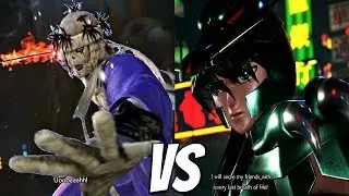 JUMP FORCE - Makoto Shishio vs Dragon Shiryu 1vs1 Gameplay (PS4 Pro)