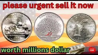Most Valuable State Quarter Dollar Value Revealed | Rare USA Quarters Worth Big Money today!