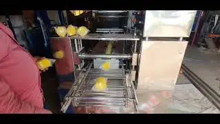 Smriti Machines Saabudana (sago) papad Tray packing machine 9667545055