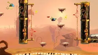 Rayman Origins Walkthrough 43 High Voltage