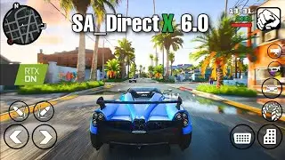 GTA SA DirectX 6.0 Android 2023 | Full Wet Roads in Definitive Graphics | KATARI #gta #gtasanandreas