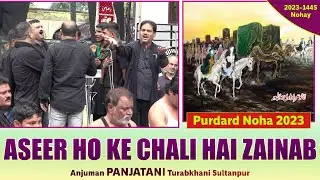Anjuman Panjatani Turab Khani Sultanpur 2023 | Aseer Ho Kar Chali Hai Zainab | Sultanpur Noha 2023