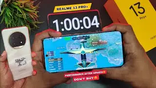 Realme 13 Pro Plus Bgmi Test, After Update With FPS METER | Battery & Heating Test | DON'T BUY  😡 |