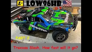 The Traxxas Slash Ultimate is getting faster 😁#slash #traxxas #test #howto #fast #speed