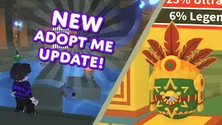 NEW Temple Trek Obby! 🎮 ROYAL AZTEC EGG! 🦎🥚Adopt Me! (Roblox) ✨