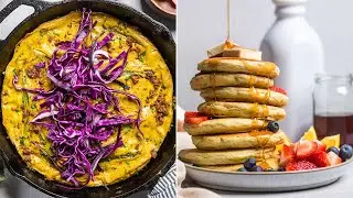 Meal Prep HIGH PROTEIN Breakfasts to Kickstart your week 🌱💪🏾 | Vegan and Vegetarian Meal Ideas