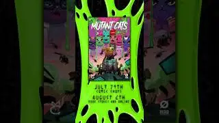 Mutant Cat Cluster! #art #scificomics #digitalcomics #scifiart #graphicnovel  #books #comics