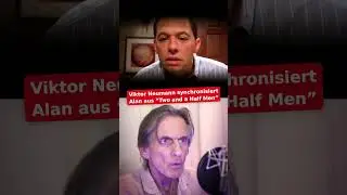 Hast du mein Geld? Viktor Neumann synchronisiert Alan Harper - &bdquo;Two and a Half Men&ldquo;