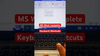 MS Word All Keyboard Shortcuts For Competitive Exam 2024-25 #shorts #keyboard #computer