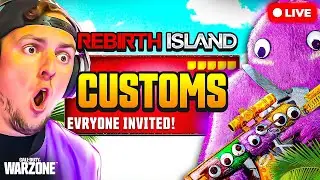 🔴 LIVE - Rebirth Island CUSTOMS with CPREDS and RANDOM LOADOUTS! | !prizepicks !loadout