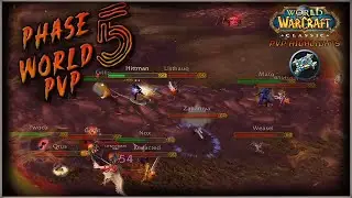 KILL The SCARAB LORD! Silithus World PvP Phase 5 | Priest WoW Classic