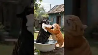 Tiger Fail on Cat 💣 #funny #cat #ai #shorts #shortsvideo #reels #viral