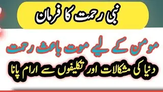 Death is a mercy for the believer | Moman k lye mout bahise rahmat hai   @Tuheedmkc)