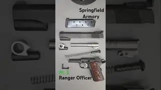 Field strip of the Springfield Armory 1911A1 Range Officer - Pt.2
