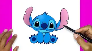 How To Draw Stitch Easy Drawing | How To Make Stitch