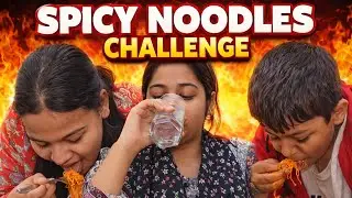 EXTREME SPICY NOODLES CHALLENGE!