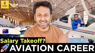 ✈️ Why Choose Aviation Career in Australia NOW? Study Cost, Future Salary | Tamil | Satish Kumar G B