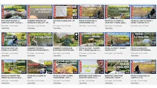 PECHE    -    CHAINE DE PECHE   -    YOUTUBE PECHE