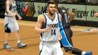 Bucket Shot By Nikola Peković | Minnesota Timberwolves vs. Orlando Magic | NBA 2K14