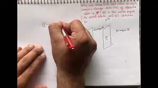Exercise 1.23 Two large, thin metal plates are parallel and close to each other. On their inner